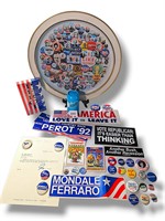 Misc Vintage Presidential Campaign Souvenirs