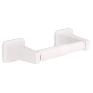 $11  Futura Toilet Paper Holder in White