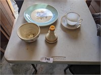 Hall's Dish, Fire King Mug & Saucer, Other