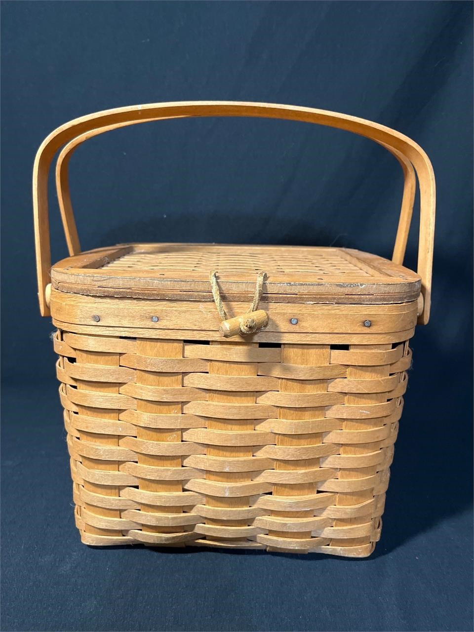 Longaberger Handwoven basket.