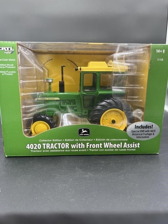 John Deere 1:16 Scale 4020 W/ Front Wheel Assist