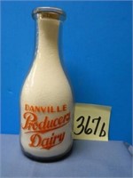 Double Sided WWII Producers Dairy, Danville, IL