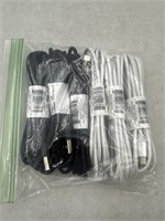 NEW Lot of 6- Type C 6ft Charging Cable