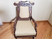 Rocking Chair w/ Foot Stool