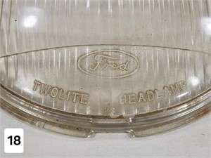 Ford Twolite Headlamp Glass