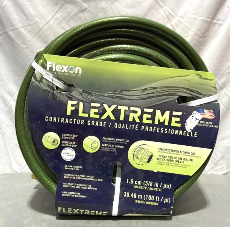 Flextreme Contractor Grade Garden Hose 100ft