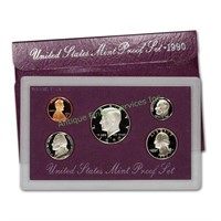 1990 US Proof Set in OMB
