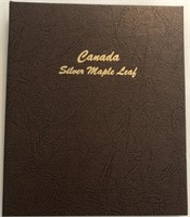 Empty Canada Silver Maple Leaf Album