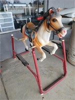Flexible flyer horse
