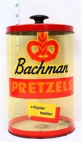 Vntg plastic Bachman Pretzels countertop display