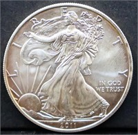 2011 silver eagle coin