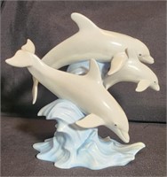 1095 Lenox Porcelain Dolphins
