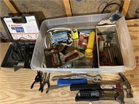 Lot of various tools and house hold items