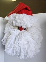 Santa Claus face, home made, 16" long