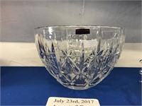 MARQUIS BY WATERFORD CRYSTAL BOWL, 9"