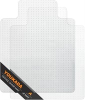 YOUKADA 2 Pack 30" x 48" Office Chair Mat for