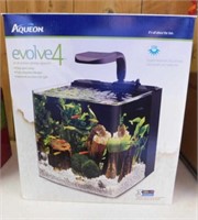 New Aqueon Evolve 4 fish tank in box -