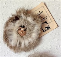 Small Eskimo Artwork by Memeluck Fur Doll Co.