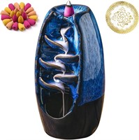 Ceramic Burner  Waterfall  Blue  120 Cones