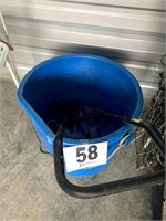 Five Gallon Heated Water Bucket, Halter, Rein