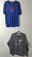 Kansas JayHawks T-shirt & Sweater