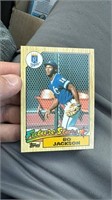 1987 Topps Bo Jackson Future Stars RC