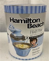 Hamilton Beach Half Pint Ice Cream Machine