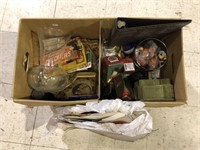 TINS AND VINTAGE TOYS