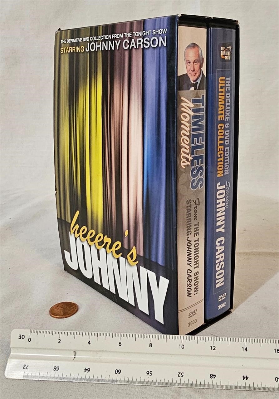 Heeere's Johny Carson tonight show box DVD set