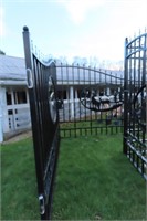 20FT WILDLIFE SCENE DRIVEWAY GATE 2 10FT SECTIONS