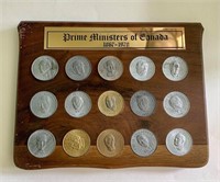 Prime Ministers of Canada Medallion Set