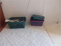 Baskets with accessories