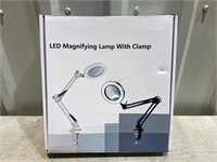 LED Magnifying Lamp With Clamp