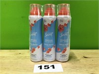 Secret Tropical Hibiscus Spray Deodorant lot of 3