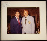Photo - DR and Frank Cardi, signed