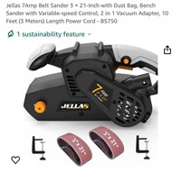 Jellas 7Amp Belt Sander