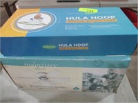 30" Hugger ceiling fan NIB, hula hoop