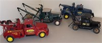 4 “ Danbury Mint “ Die Cast Tow Trucks