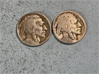 1929S and 1929D Buffalo nickels