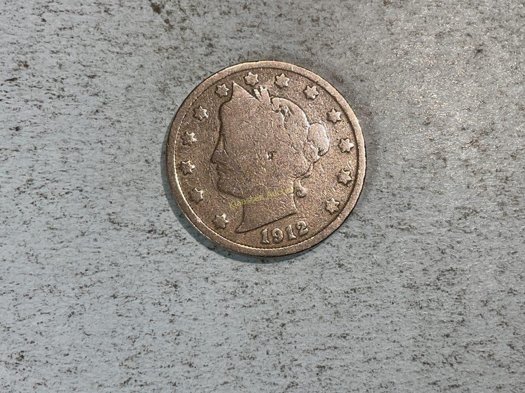 1912 Liberty head nickel
