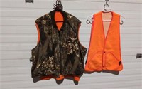 Two Hunting Vests- Camo 3XL