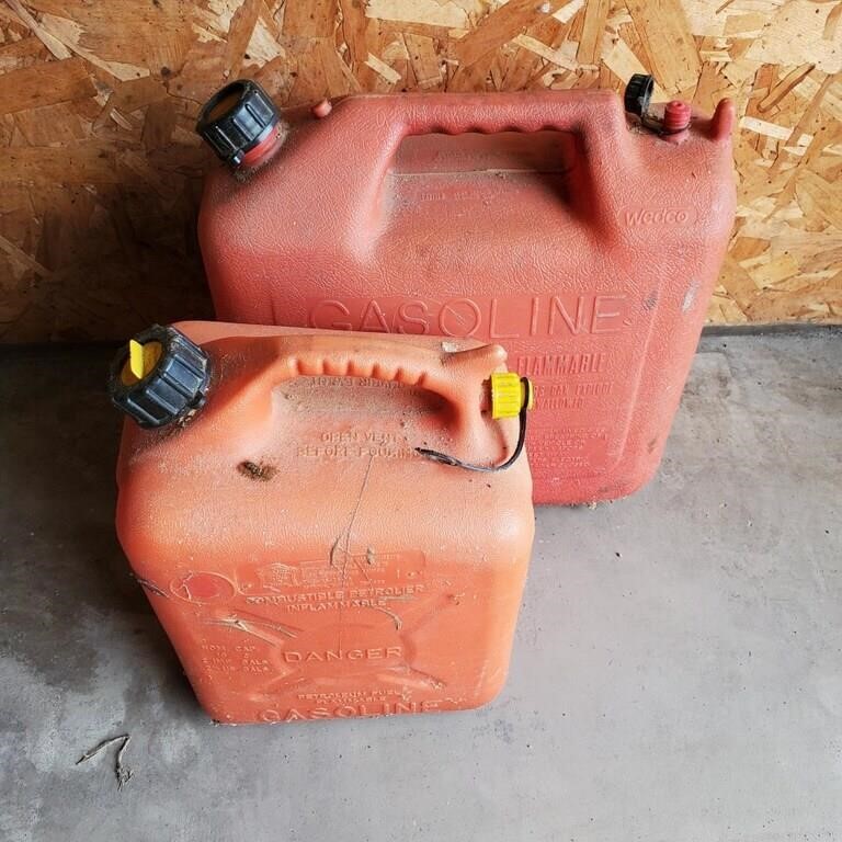 Used Gas Cans x2