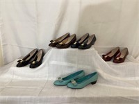 Assorted Ferragamo shoes