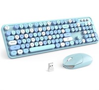 KNOWSQT Wireless Keyboard and Mouse Combo
