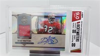 49ers Ricky Watters Autograph Patch /100 HGA 9