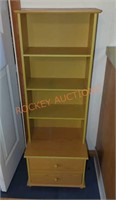 wooden storage unit