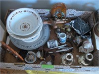 Box Lot Assorted Collectibles As Shwon