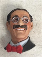 Chalk Groucho Marx head