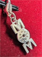 $80 Silver Cz 19" Necklace