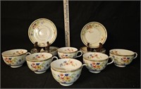 Vintage Tea Cups, Saucers & Soup Bowls